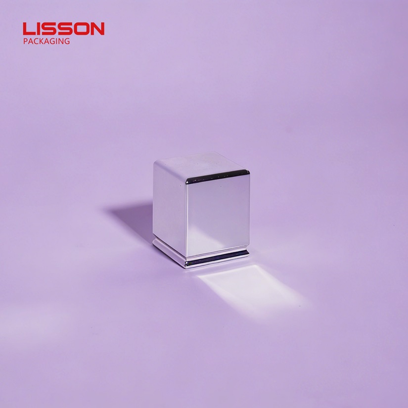 Glossy Silver Grey ABS Screw Cap Glossy Silver Grey ABS Screw Cap