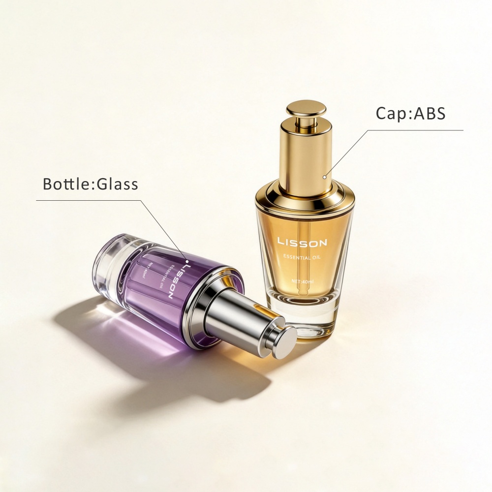 40ml Glass Dropper Bottle with Push Button 40ml Glass Dropper Bottle with Push Button