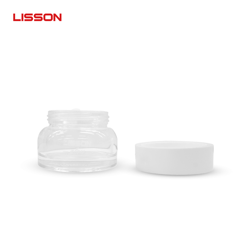 Luxury Clear Glass Cosmetic Bottle Set