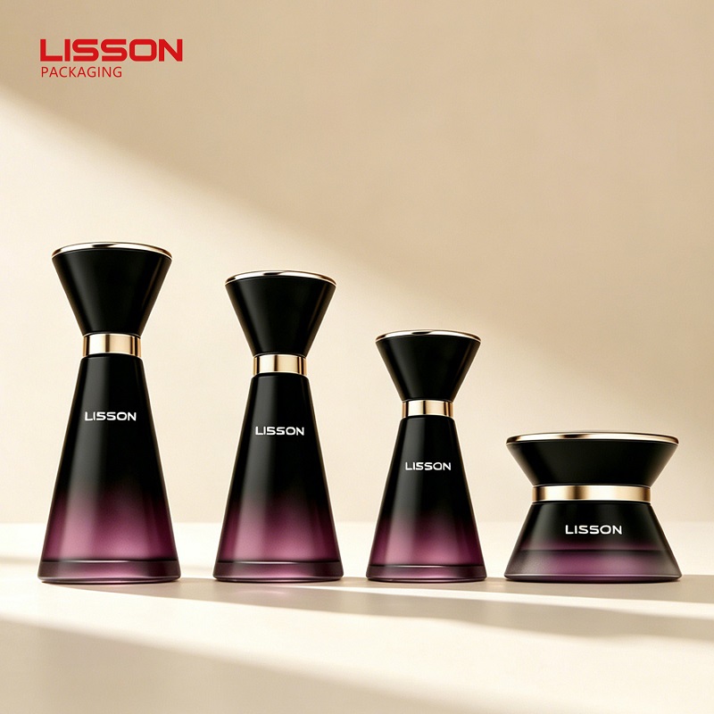 Luxury Hourglass-shaped Skincare Packaging Set