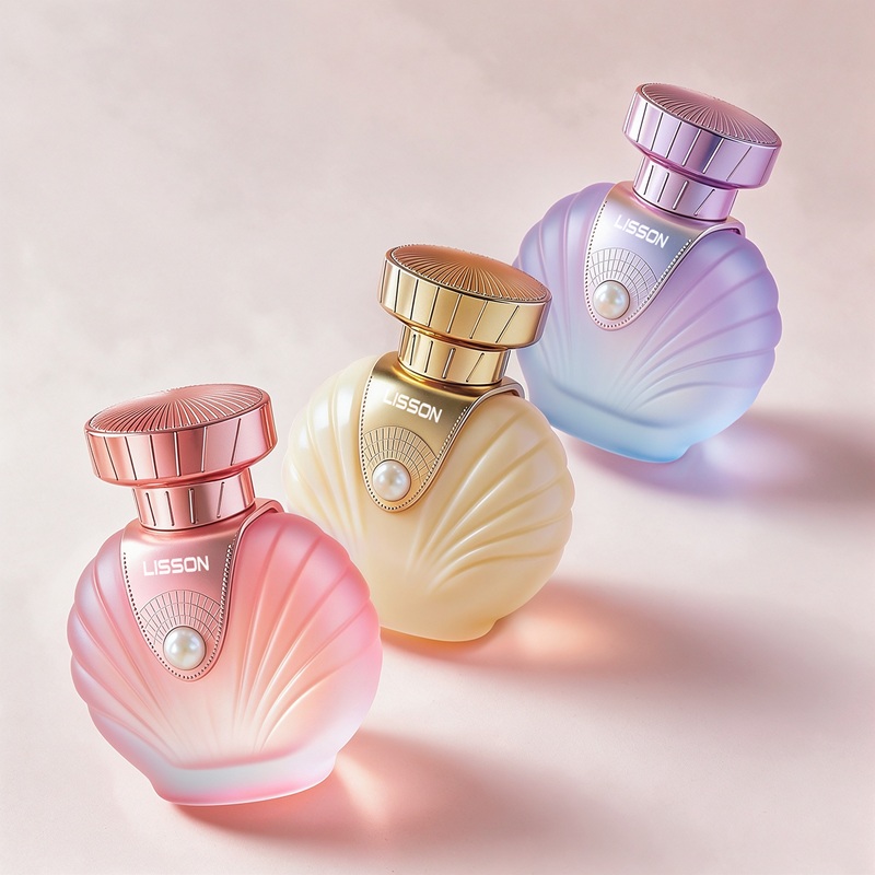 Seashell Glass Perfume Bottle Seashell Glass Perfume Bottle