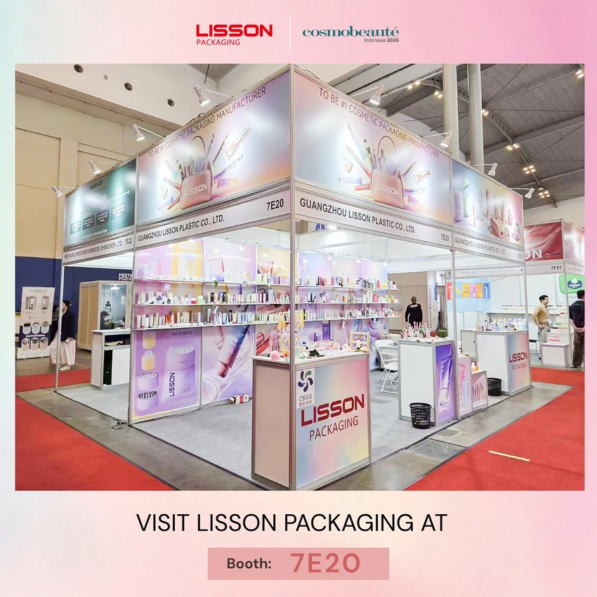 A LISSON apresenta coleções inovadoras de embalagens para cosméticos na Cosmobeauté Indonesia 2026.